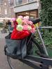 Bloemen in de fiets